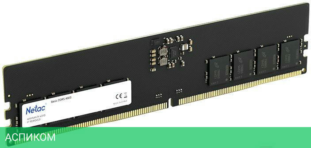Оперативная память Netac Basic DDR5 16GB NTBSD5P56SP-16 RTL