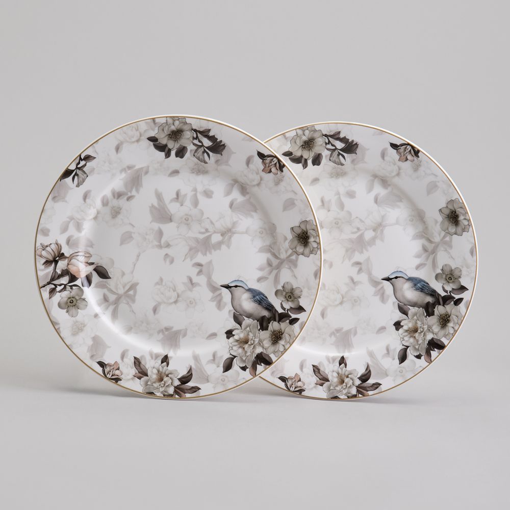 НАБОР ТАРЕЛОК ОБЕДЕННЫХ LEFARD BOHEMIAN BIRDS 2 ШТ. 25,5СМ