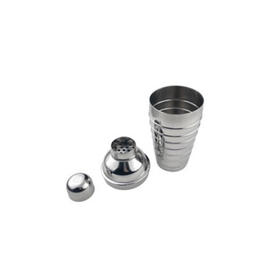 Шейкер 0,45 л. нерж. Европейский, ребристый MGsteel