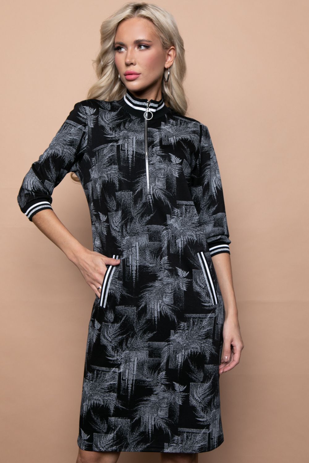 Платье "Феррари" (серебро) Elza (Акция)