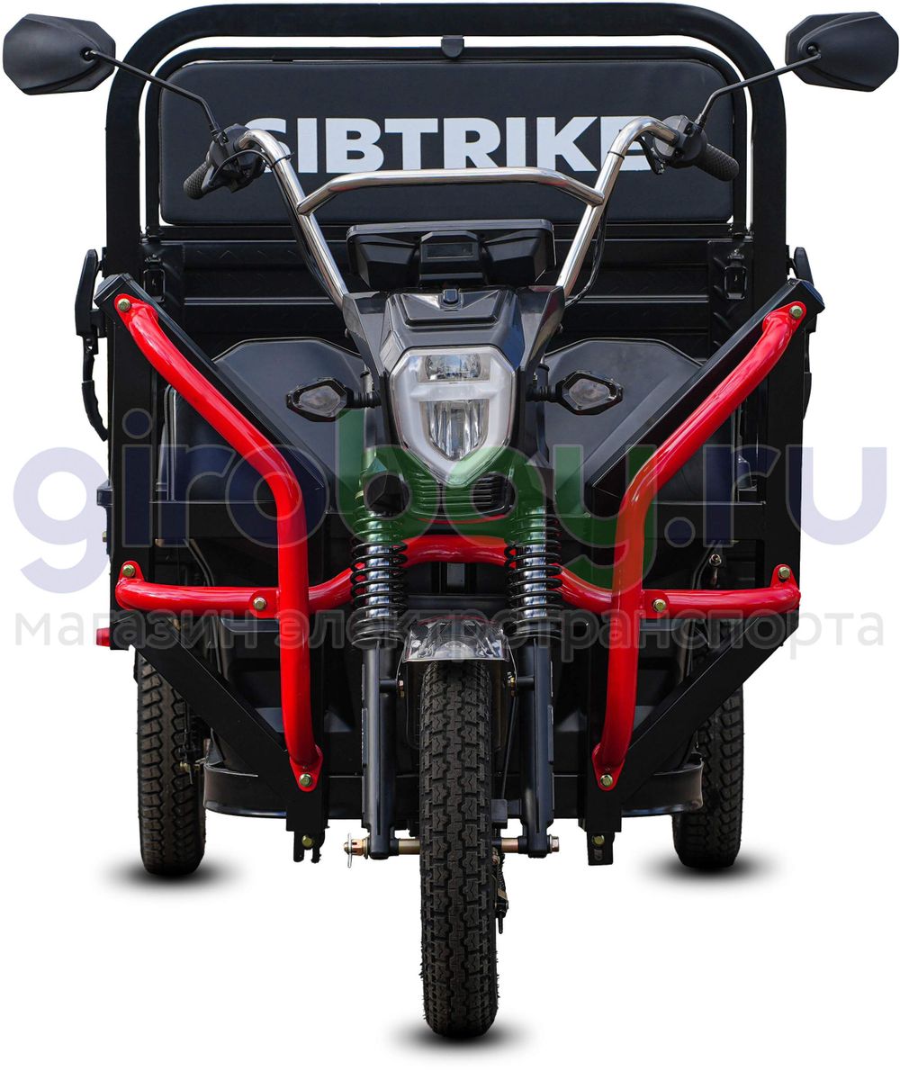 Грузовой электрический трицикл WHITE SIBERIA SIBTRIKE CARGO 1500W (60V/36Ah) - версия 2025 года фото №14