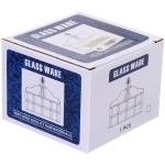 Сахарница стеклянная 250мл «Сладкая мечта» клетка