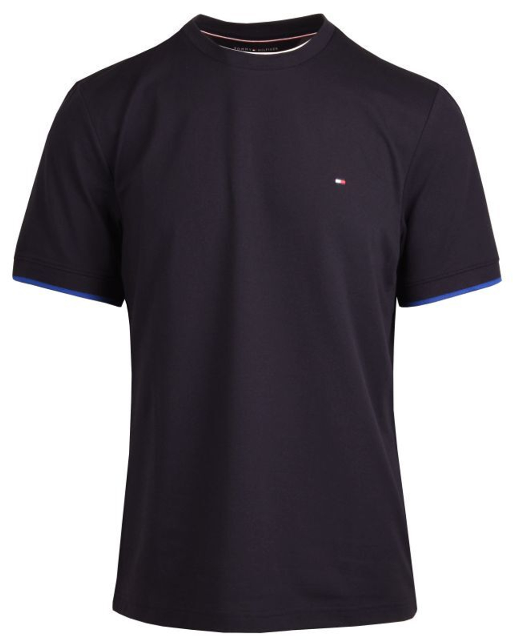 Мужская теннисная футболка Tommy Hilfiger Performance Tipped - небесный