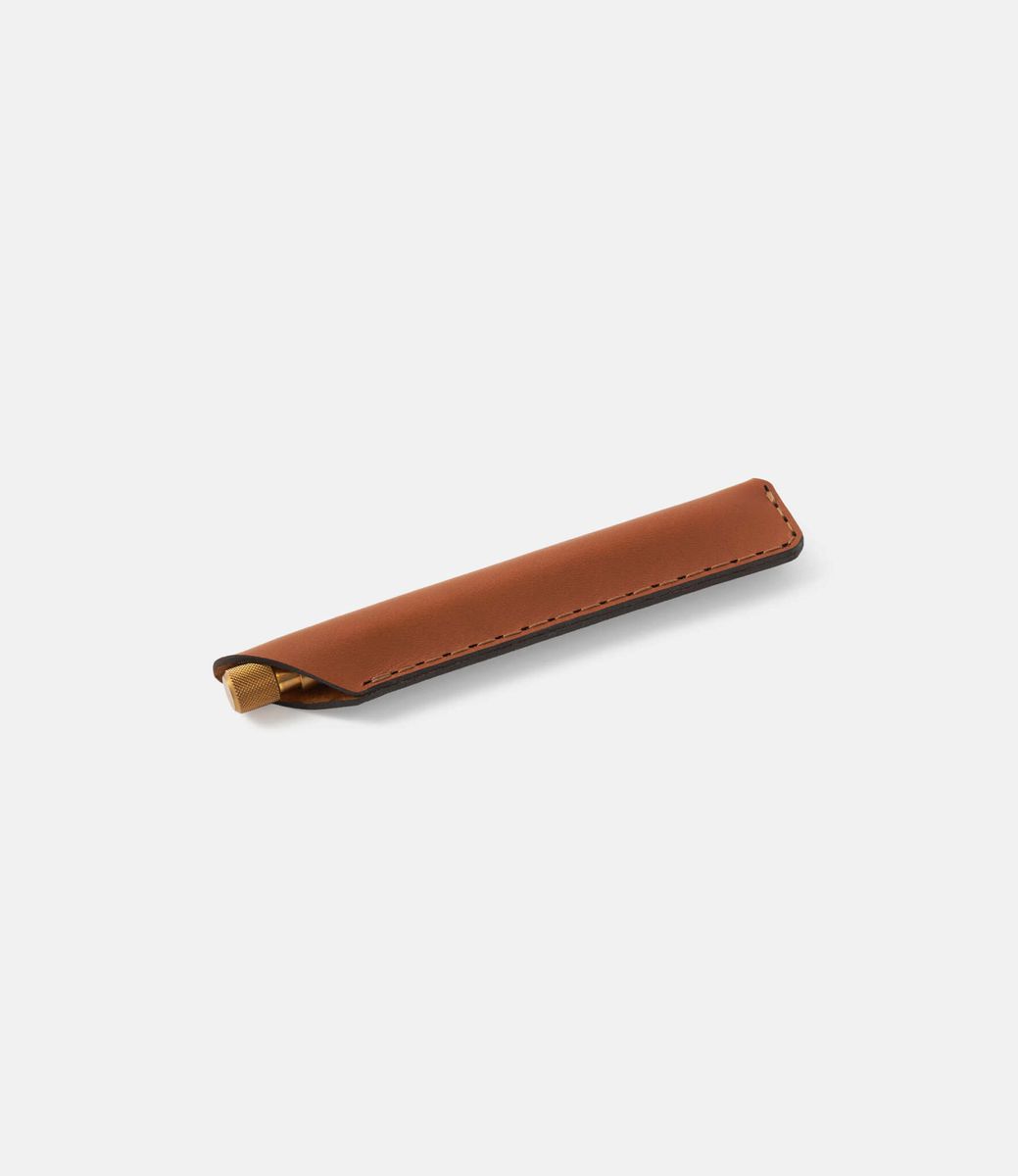 Wingback Leather Sleeve Whisky — чехол для ручки или карандаша