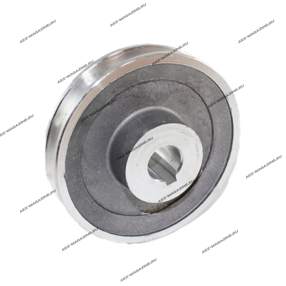 малый шкив для компрессора 100мм x 19мм