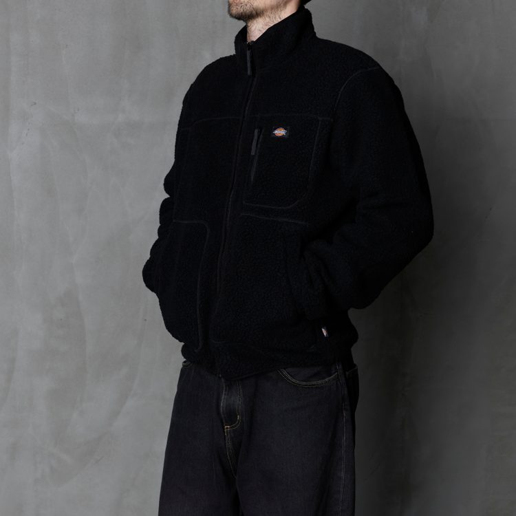 Куртка мужская Dickies Mount Hope Fleece артикул:DK0A4YEEBLK1 - купить в магазине Дайс