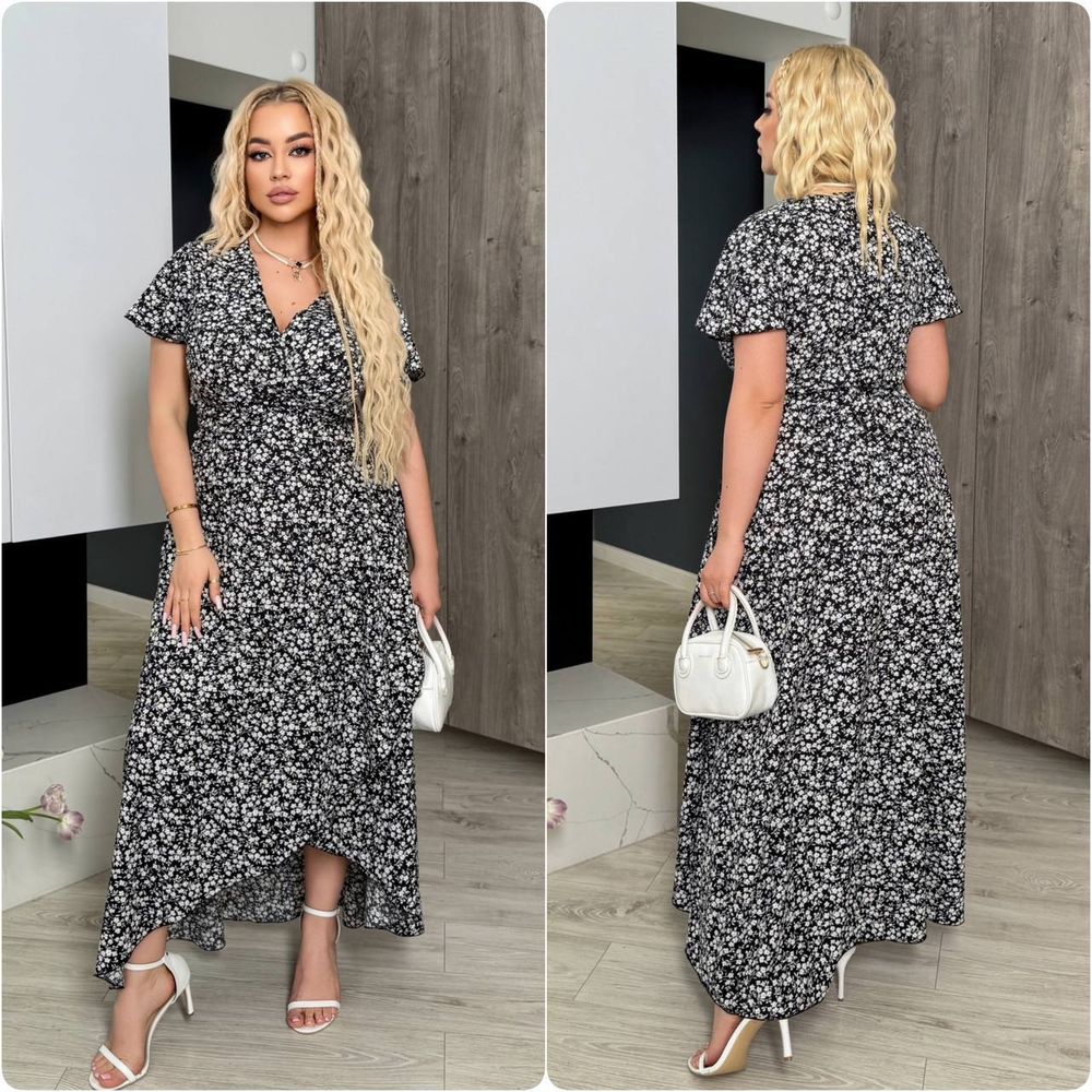 Платье на запах УК-1964-5 Фабрика Моды