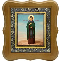 Фотиния (Светлана) Палестинская Святая преподобная. Икона на холсте.