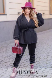 Костюм 430-Черный Minova