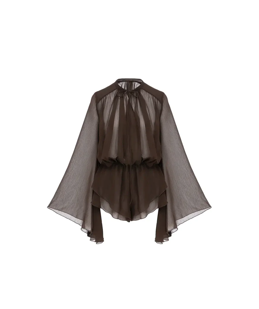 Комбинезон коричневый