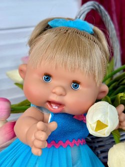 Пупс Nines 26см PEPOTE с закрывающими глазками (N804A1)