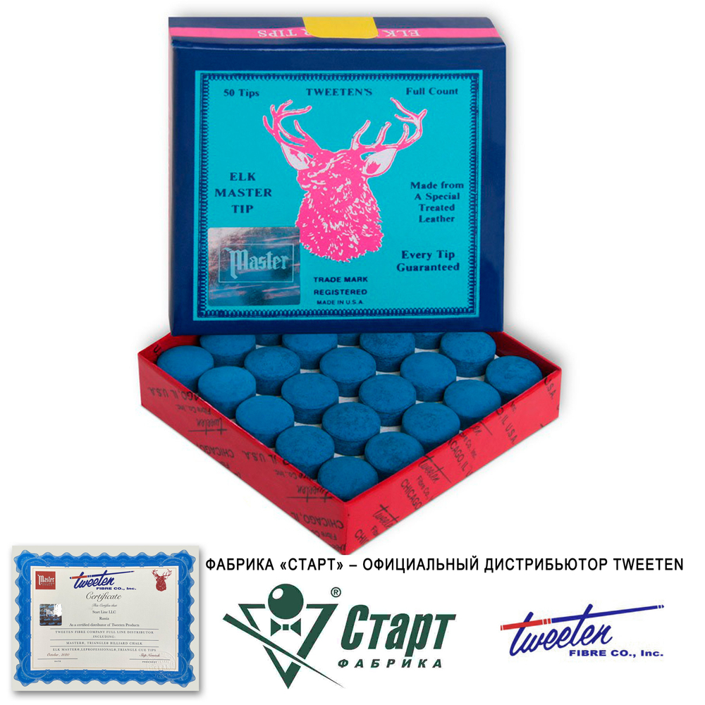 Наклейка Tweeten ELK Master 13 мм (50 шт)