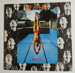 Винтажная виниловая пластинка LP Def Leppard High N Dry (Holland 1981)