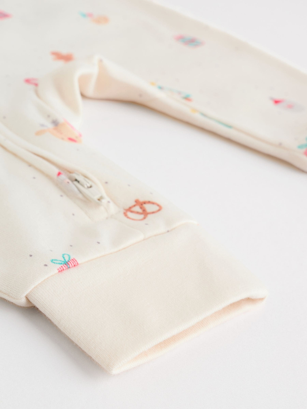 Комбинезон / Слип для малышей Next F40-053, 3 шт., Красный, Молочный