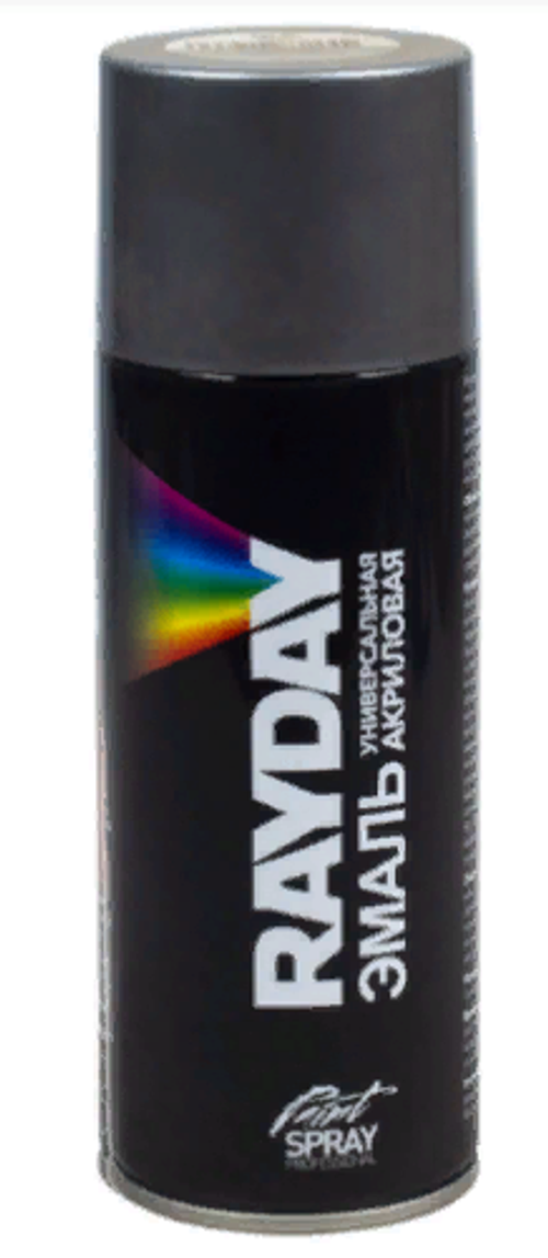 КРАСКА АЭРОЗОЛЬ АКРИЛ. RAL7040 СЕРАЯ 520 МЛ (6) "RAYDAY" RD-072---