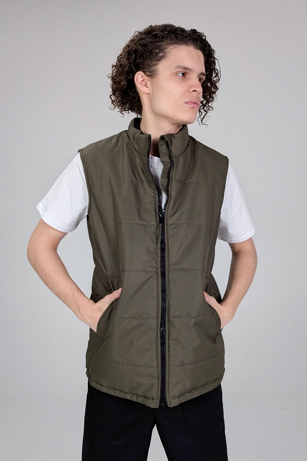 Жилет стеганый утепленный ЖИЛ.073