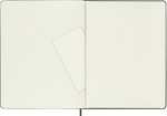 Блокнот Moleskine Classic (QP092K15) 19х25cм 192стр. нелинованный твердая обложка зеленый