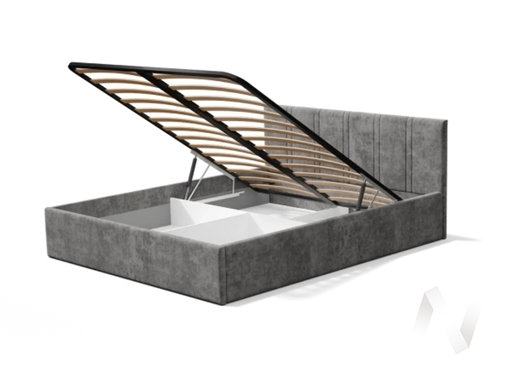 Кровать Ника 1;6 КР-18 (грифельный)