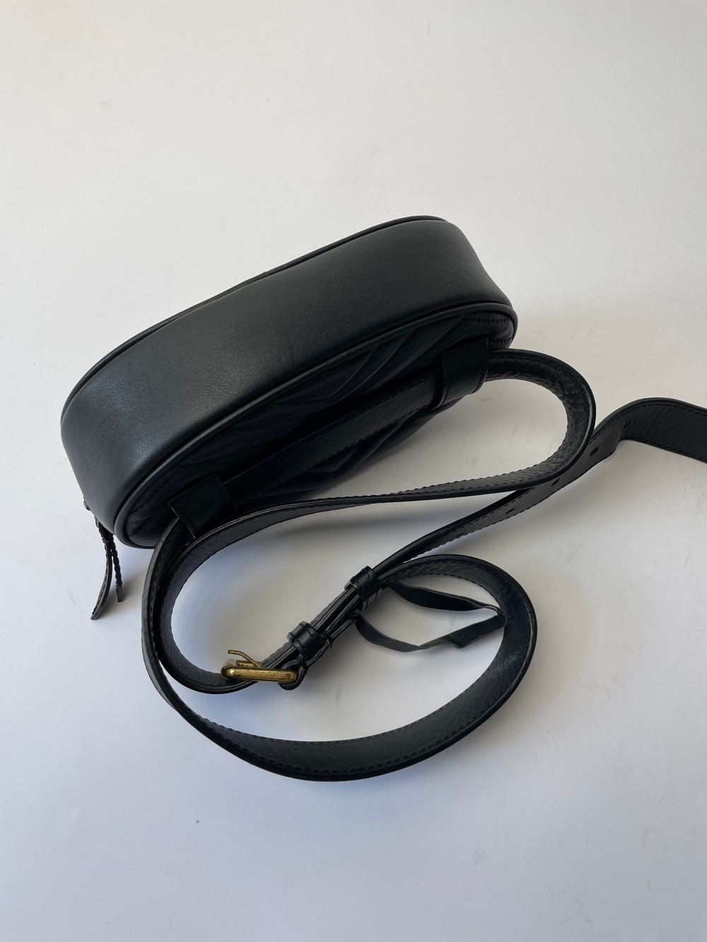 Сумка Gucci GG Marmont Belt Bag Matelasse Leather