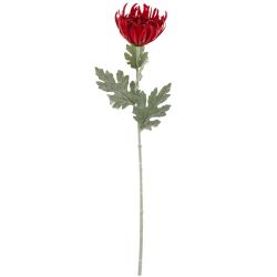 GAEM Цветок искусственный "Хризантема" (Real Touch), L20 W20 H78 см