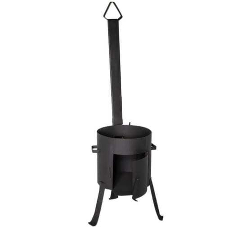 Учаг для казана с дымоходом 8л-10л