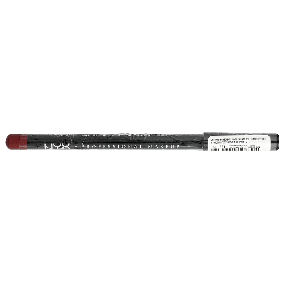 NYX Professional Makeup, Тонкий карандаш для губ, 831 лиловый, 1,04 г (0,03 унции)