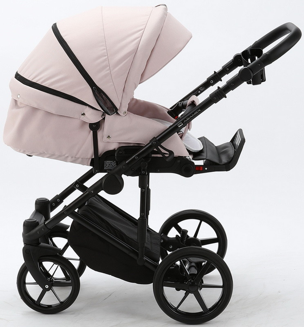 Детская коляска Adamex Zico 2 в 1 Z-TK23 РОЗОВ.ТК