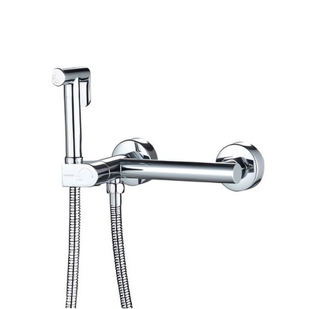 Смеситель с гигиеническим душем HAIBA HB5514 хром