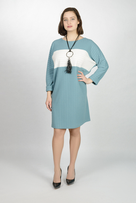 Трикотажное платье 2711В