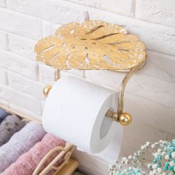 Держатель для туалетной бумаги Monstera Deliciosa (Монстера) Айвори