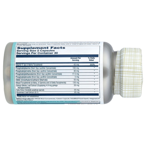 Solaray, Phosphatidylserine Plus, 60 капсул