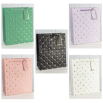 Пакет подарочный 26х32х13см с тиснением (Микс)