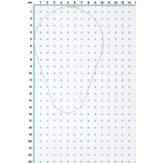 Цепь из белого золота (плетение якорное) Артикул: 21-4111-040-1120-17