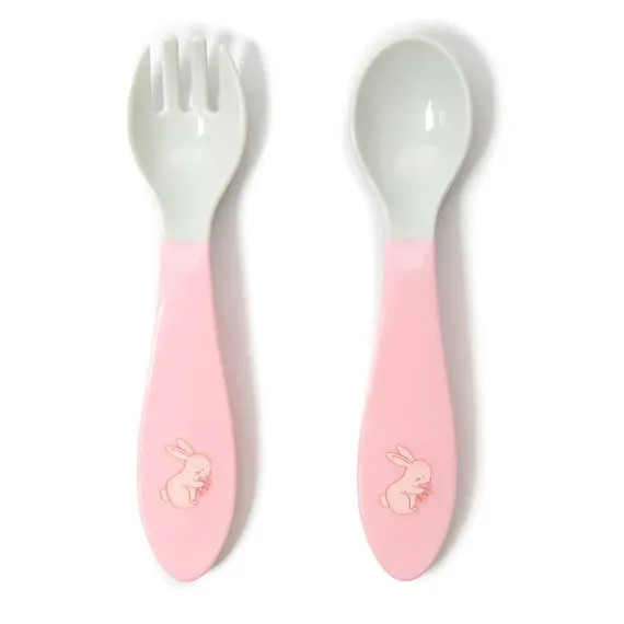 Набор посуды BabyGo Pink