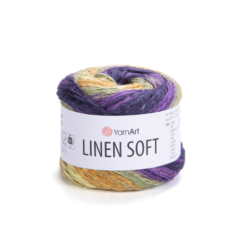 Пряжа YarnArt Linen Soft (7410)