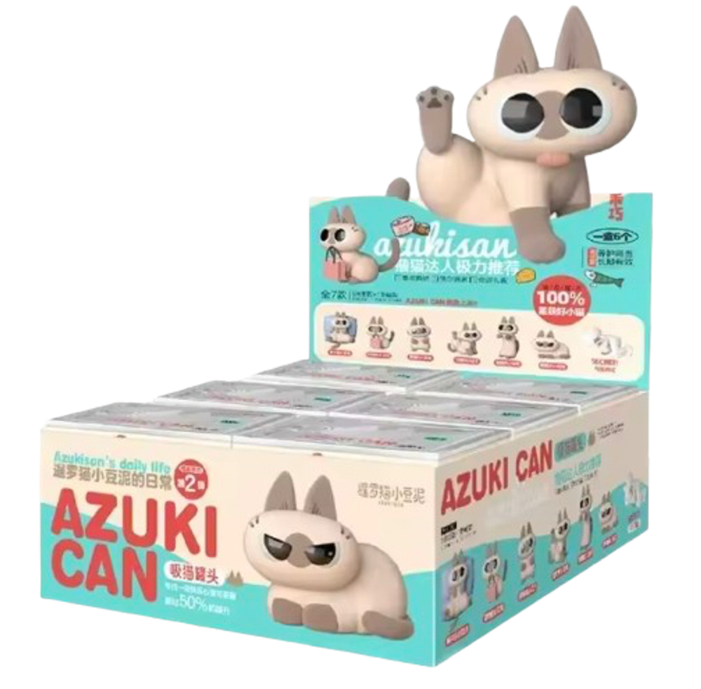 Рандомная фигурка Blind Box Siamese Cat Azuki San Azukisan's Daily Life
