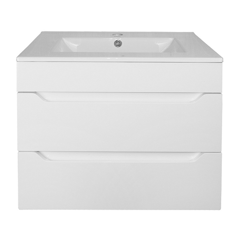 Комплект Тумба Loranto Аврора 60 610х470х515 подвесная, с раковиной Leone 60, белый (CS00089909)