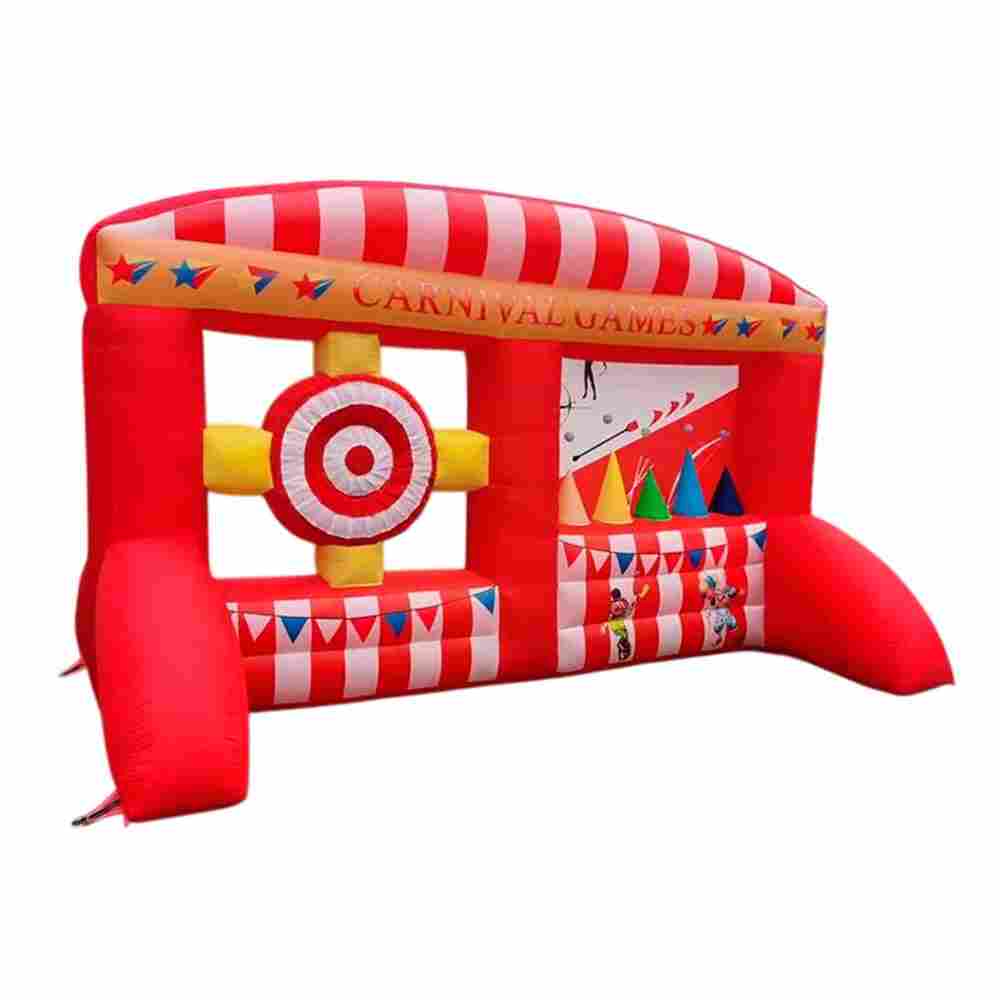 Надувной дартс «Карнавал игр» на подкачке, диаметр 1 м, размер 4×2,6×2 м