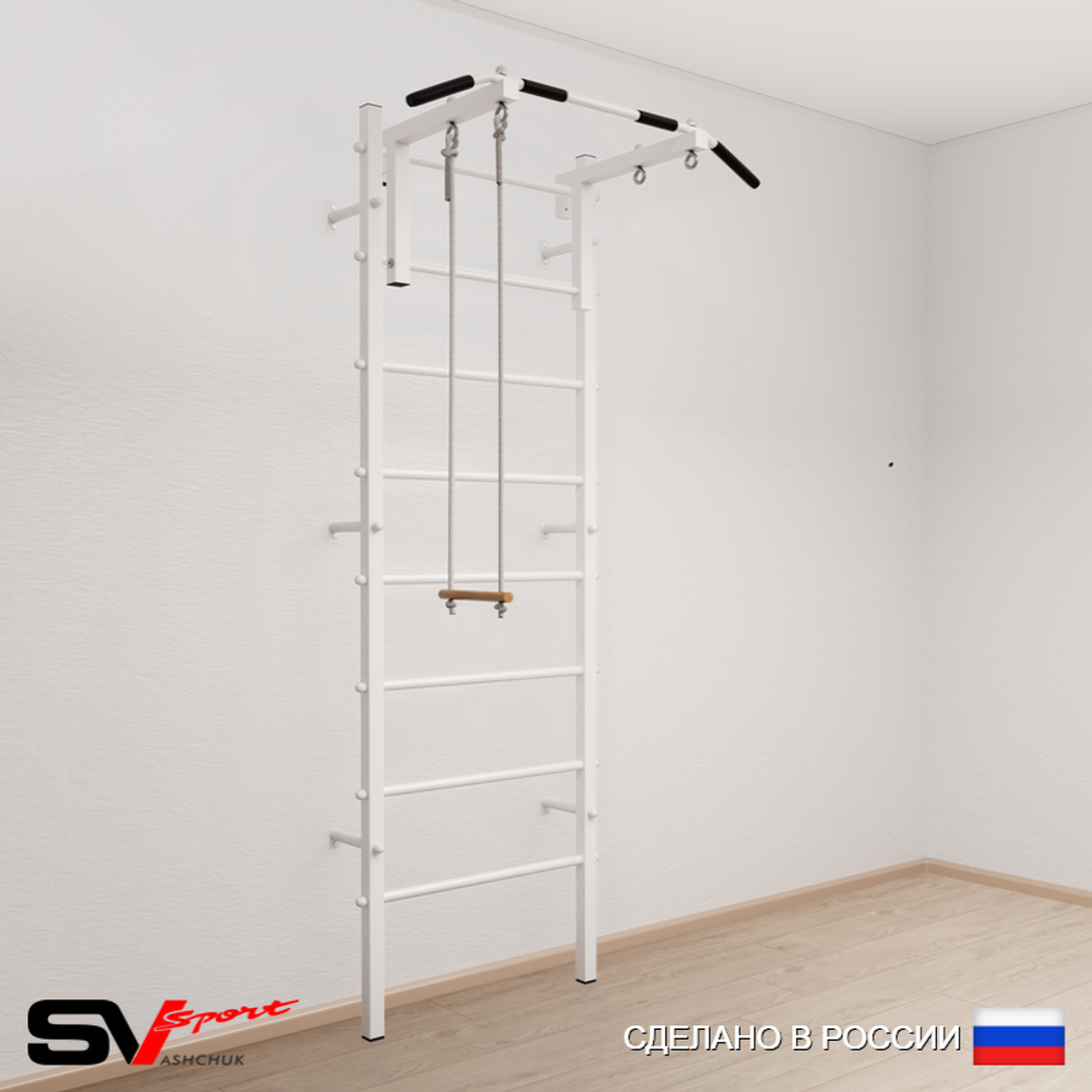 Шведская стенка Sv Sport 512 (Турник стандарт/Трапеция)