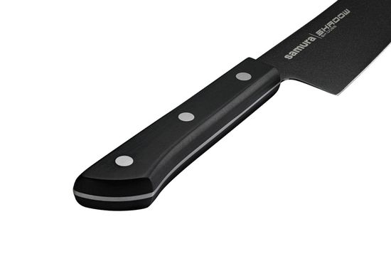 Нож кухонный Samura SHADOW Гранд Сантоку 197 мм. SH-0096