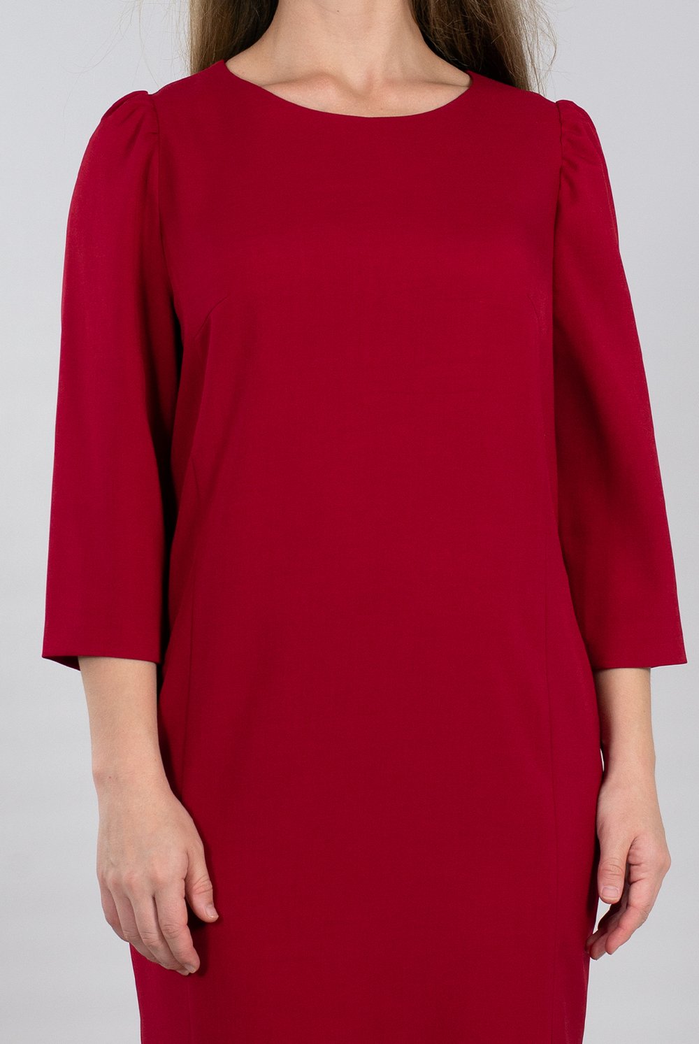 Платье женское 3567ВП, красный #488Кр053567ВП