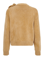 sweater with a flower