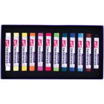 Пастель сухая художественная BRAUBERG ART CLASSIC, 12 цветов, круглое сечение, 181453