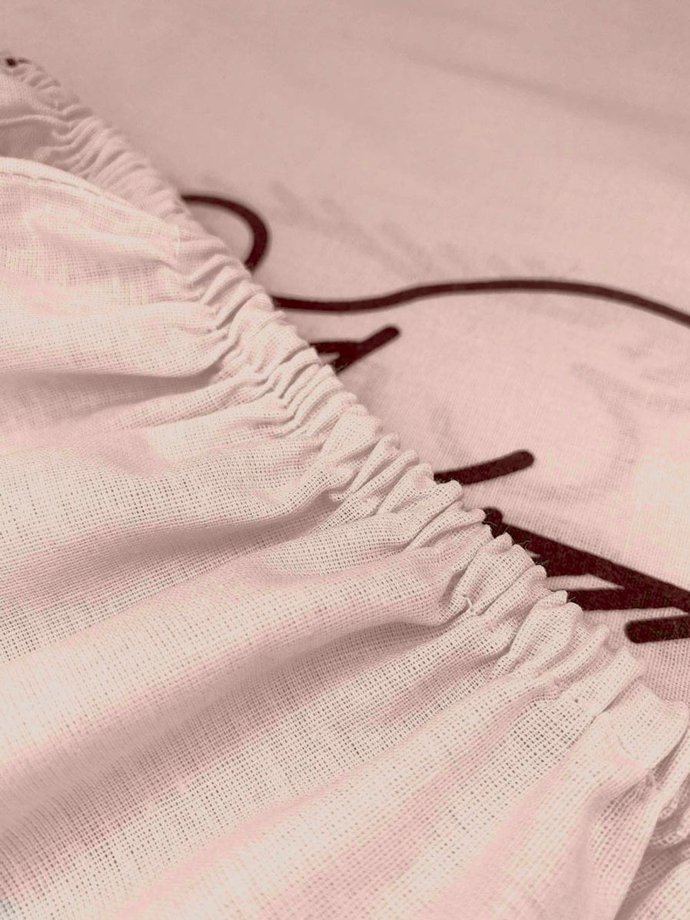 Простынь на резинке перкаль Сказка "Каприче" 180x200 см