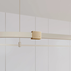 Коннектор прямой с питанием ART-APRIORI-CON-H-POWER (GD, горизонтальный) (Arlight, IP20 Металл, 3 года) 037627