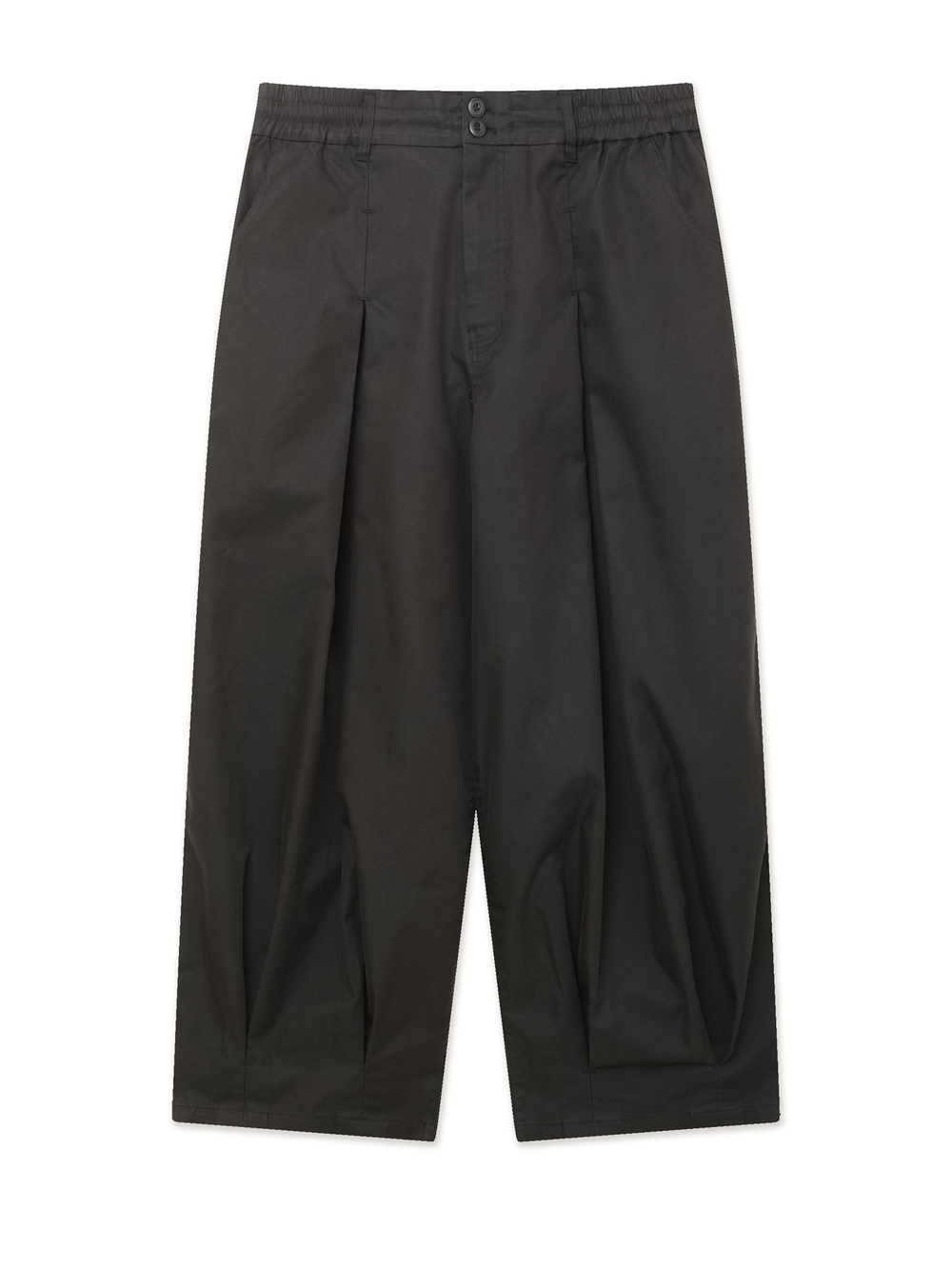 Брюки (Balloon Fit) Unbalance Long Tuck Balloon Pants
