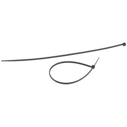 Кабельная стяжка ЭРА NO-225-174 (хомут) нейлоновая 2.5 х 200 мм чёрная (100 шт/уп) | Кабельные стяжки (хомуты)