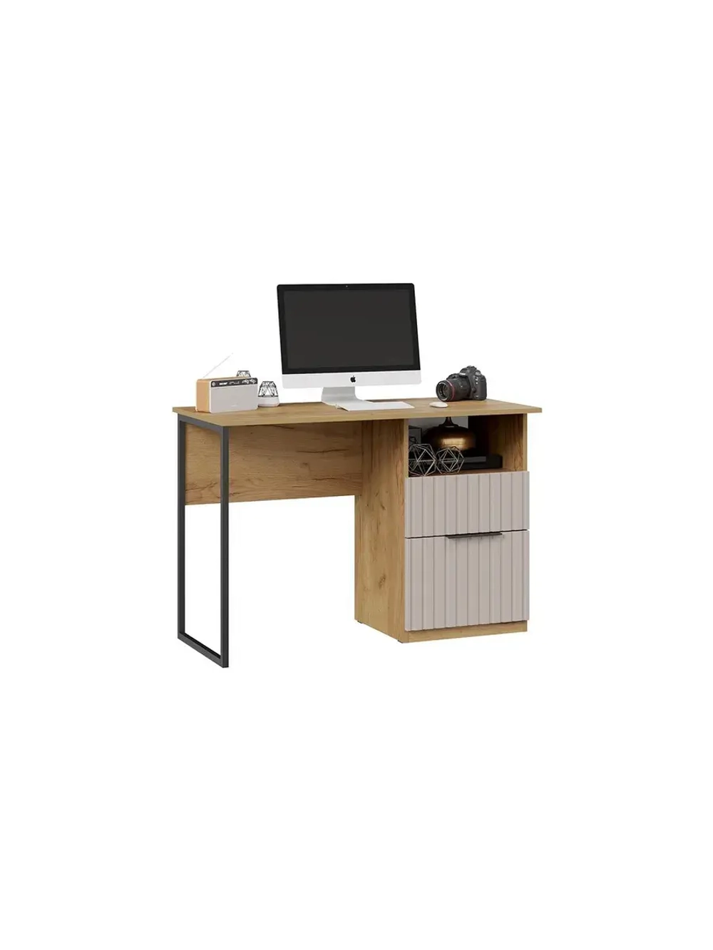 Стол письменный Дуб Крафт золотой 110,2х50,3х75 см