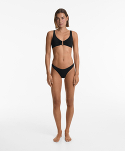 OYSHO Плавки бикини бразильяно U-образной формы, черный