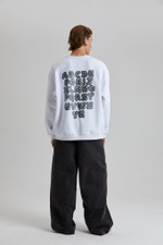 Свитшот Алфавит (белый)